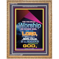 WORSHIP   Religious Art Frame   (GWMS7346)   