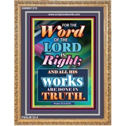 WORD OF THE LORD   Contemporary Christian poster   (GWMS7370)   