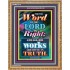 WORD OF THE LORD   Contemporary Christian poster   (GWMS7370)   "28x34"