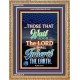 WAIT UPON THE LORD   Bible Verses Frame for Home   (GWMS7425)   