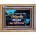WALK IN INTEGRITY   Unique Bible Verse Frame   (GWMS7559)   "34x28"