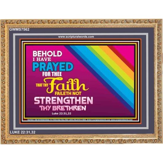 UNFAILING FAITH   Art & Dcor Frame   (GWMS7562)   