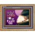WAIT ON THE LORD   Framed Bible Verses   (GWMS7570)   "34x28"