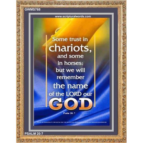 TRUST IN THE LORD   Christian Quote Frame   (GWMS768)   