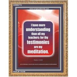 UNDERSTANDING   Contemporary Christian Poster   (GWMS772)   "28x34"