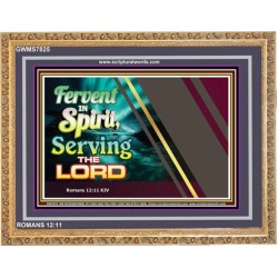 SERVE THE LORD   Christian Quotes Framed   (GWMS7825)   