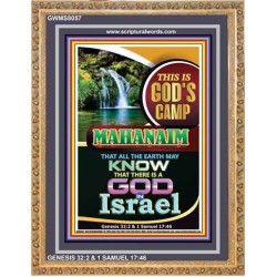 THERE IS A GOD IN ISRAEL   Bible Verses Framed for Home Online   (GWMS8057)   