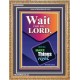 WAIT FOR THE LORD   Framed Scriptural Dcor   (GWMS8069)   