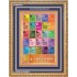 A-Z BIBLE VERSES   Christian Quotes Frame   (GWMS8087)   "28x34"