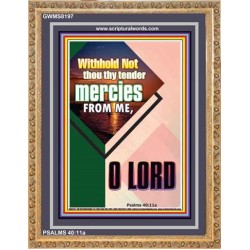 THE MERCYS OF GOD   Inspirational Wall Art Poster   (GWMS8197)   