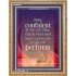 A GOOD WORK IN YOU   Bible Verse Acrylic Glass Frame   (GWMS824)   "28x34"