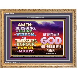 WORSHIP   Bible Verse Picture Frame Gift   (GWMS8291)   