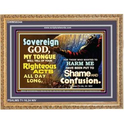 RIGHTEOUS ACTS   Bible Verses Frame Online   (GWMS8344)   