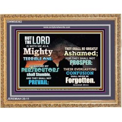 A MIGHTY TERRIBLE ONE   Bible Verse Frame Art Prints   (GWMS8362)   "34x28"