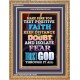 TRUST GOD AT ALL TIMES   Biblical Paintings Acrylic Glass Frame   (GWMS8415)   