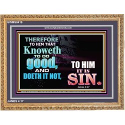 SIN   Custom Frame Inspiration Bible Verse   (GWMS8419)   