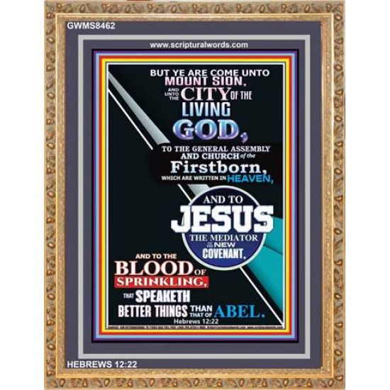 THE NEW COVENANT   Inspirational Bible Verse Frame   (GWMS8462)   