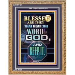 THE WORD OF GOD   Frame Bible Verses Online   (GWMS8497)   