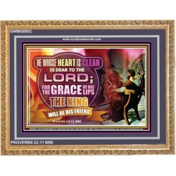 A CLEAN HEART   Bible Verses Frame Art Prints   (GWMS8502)   "34x28"