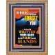 YOUR NAME WRITTEN  IN GODS PALMS   Bible Verse Frame for Home Online   (GWMS8708)   