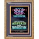 ABSTAIN FROM FORNICATION   Scripture Wall Art   (GWMS8715)   