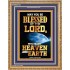 WHO MADE HEAVEN AND EARTH   Encouraging Bible Verses Framed   (GWMS8735)   "28x34"