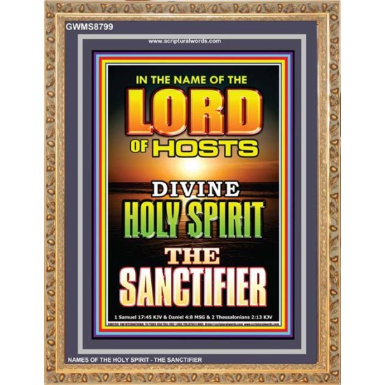 THE SANCTIFIER   Bible Verses Poster   (GWMS8799)   