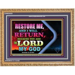 THUS SAID THE LORD   Framed Children Room Wall Decoration   (GWMS8920)   