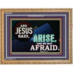 ARISE BE NOT AFRAID   Framed Bible Verse   (GWMS9050)   