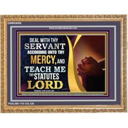 ACCORDING TO THY MERCY   New Wall Dcor   (GWMS9069)   