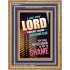 YOU SHALL NOT BE PUT TO SHAME   Bible Verse Frame for Home   (GWMS9113)   "28x34"