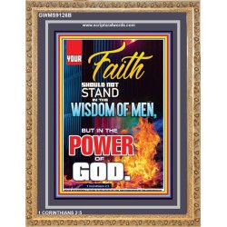 YOUR FAITH   Framed Bible Verses Online   (GWMS9126B)   