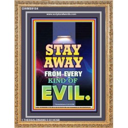 ABSTAIN FROM EVIL   Scripture Art Prints   (GWMS9184)   