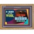 BE A DOER OF THE WORD OF GOD   Frame Scriptures Dcor   (GWMS9306)   "34x28"
