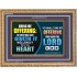 WILLINGLY OFFERING UNTO THE LORD GOD   Christian Quote Framed   (GWMS9436)   "34x28"