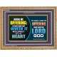 WILLINGLY OFFERING UNTO THE LORD GOD   Christian Quote Framed   (GWMS9436)   