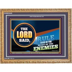 RULE IN THE MIDST OF THY ENEMIES   Contemporary Christian Poster   (GWMS9440)   