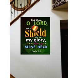 A SHIELD FOR ME   Bible Verses For the Kids Frame    (GWOVERCOMER1752)   "44X62"
