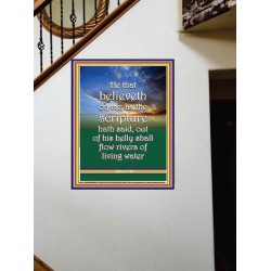 THE RIVERS OF LIFE   Framed Bedroom Wall Decoration   (GWOVERCOMER241)   
