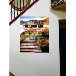 ALL THE PATHS OF THE LORD   Wall Art   (GWOVERCOMER4516)   