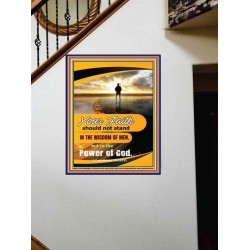 YOUR FAITH   Encouraging Bible Verses Framed   (GWOVERCOMER5021)   