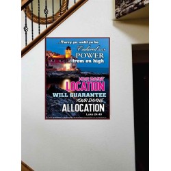 YOU DIVINE LOCATION   Printable Bible Verses to Framed   (GWOVERCOMER6422)   "44X62"