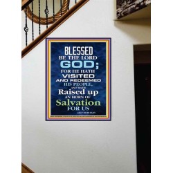 AN HORN OF SALVATION   Christian Quotes Frame   (GWOVERCOMER6474)   