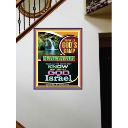 THERE IS A GOD IN ISRAEL   Bible Verses Framed for Home Online   (GWOVERCOMER8057)   
