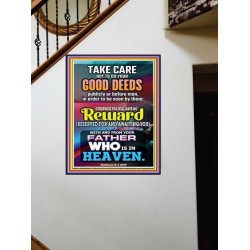YOUR FATHER WHO IS IN HEAVEN    Scripture Wooden Frame   (GWOVERCOMER8550)   