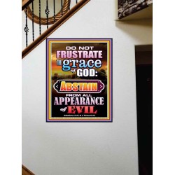 ABSTAIN FROM ALL APPEARANCE OF EVIL   Bible Scriptures on Forgiveness Frame   (GWOVERCOMER8600)   