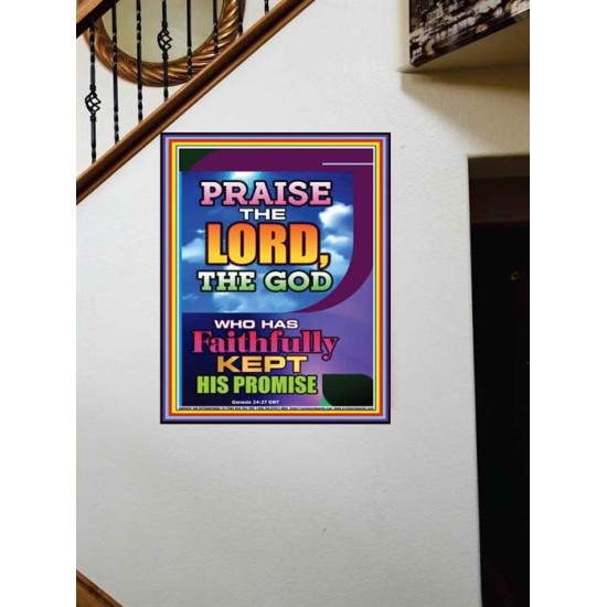 PRAISE THE LORD   Bible Verses Framed for Home   (GWOVERCOMER8689)   