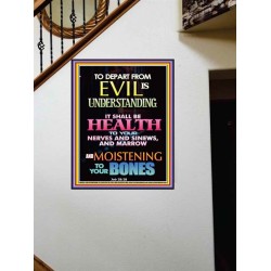 WISDOM IS HEALTH   Inspirational Wall Art Frame   (GWOVERCOMER8833)   "44X62"