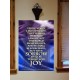 YOUR SORROW SHALL BE TURNED INTO JOY   Framed Scripture Art   (GWOVERCOMER1309)   