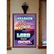 THE VOICE OF THE LORD   Christian Framed Wall Art   (GWOVERCOMER7468)   